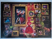 Villainous, queen of hearts, 1000 ravensburger, Alicja w krainie czarów 