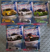 Hot Wheels Silver 90s Street Scene zestaw 5 autek 