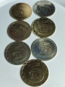 1987 rok - monety o nominale 5 zł z czasów PRL