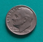 10 CENTÓW USA 1975 ONE DIME LIBERTY Roosevelt
