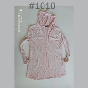 Bluza dla nastolatki 152-158cm 13lat pudrowy róż w białe kwiaty