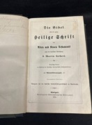 Biblia Marcina Lutra 1905 w języku niemieckim unikat