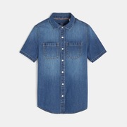 koszula jeansowa OKAIDI jak nowa 1x ubrana 10 lat 140