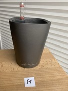 Doniczka Lechuza mini deltini antracytowa