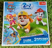 2 gry planszowe Paw Patrol: CHIŃCZYK i PSI WYŚCIG, wyd. TREFL