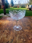 Kieliszki kryształowe pucharki Duże  6 szt PRL 