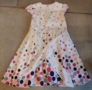 Sukienka dziewczęca w groszki
