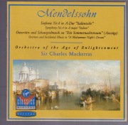 Mendelssohn - Symphony 4 ,Overture - Age of Enlightenment , Mackerras