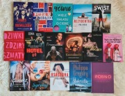 romanse, erotyki, duży zestaw 31 tomów