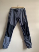 Tufte spodnie trekkingowe męskie bawełna organiczna niebieskie turyst L XL