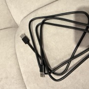 Kabel USB 3.0 męski-męski czarny solidny