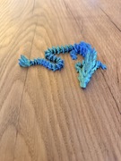 Smok kryształowy 3D ruchomy XXL