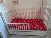 Łóżeczko niemowlęce z szuflada