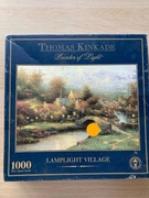 Puzzle Gibson 1000 Thomas Kinkade Lamplight Village
