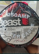 Kable rozruchowe samochodowe do akumulatora nowe ok.204cm