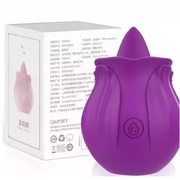 Wibrator różyczka języczek 2 w 1 