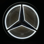 Logo LED Atrapa Podświetlenie Gwiazda Mercedes Actros Tuning Tir 24v