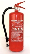 Gaśnica proszkowa gp6xabc 6kg zbiornik p.poż 