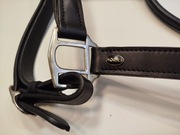 Kantar skórzany Horka, czarny cob