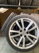 Komplet felg oryginalnych do Lexusa IS z oponami