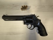 Rewolwer HFC HG-133B GreenGas + Dodatkowe 6 łusek