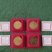 Zestaw monet 2zł kolekcjonerskie Polskie samochody 