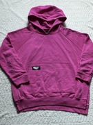 Różowa bluza By O La La bawełniana z kapturem