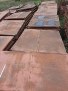 PODESTY, BLATY STALOWE