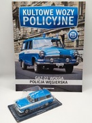 Model Policyjny GAZ-22 WOŁGA 1:43 DeAgostini Kultowe Wozy Policyjne NOWY