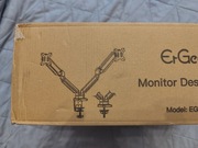 NOWY Uchwyt biurkowy na 2 monitory vesa 100//75