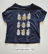 t-shirt dziewczęcy - rozm. 134 - Cool Club