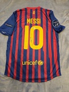 Koszulka Messi FC BARCELONA z autografem i certyfikatem Beckettt