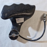 Oryginalny grip Bolex do kamery vintage z kablem i złączem 5-pin