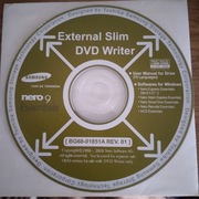 CD ze sterownikami Samsung + oprogramowanie Nero