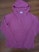 Różowa bluza z kapturem