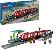 LEGO 60423 City Tramwaj miejski ze stacją