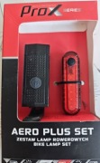 Zestaw lamp rowerowych Aero Plus Set - ProX series 