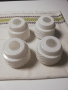 Klosze do lampy 4 sztuki (PRL) 