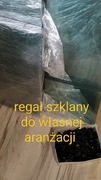 Regał sklepowy witryna szkło do własnej aranżacji 