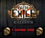 1 DIVINE ORB Path of Exile Settlers Softcore