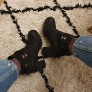 Damskie buty Badura czarne rozm 38