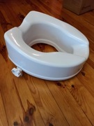 Nakładka toaletowa z klapą nasadka 15 cm podwyższająca po operacji biodra