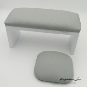 Podpórka do manicure + poduszka pod łokieć, profesjonalna, solidna