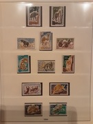 Mauretania  1963  Mi 204-15  hiena małpa wielbłąd seria idealna