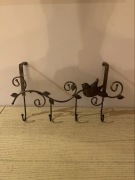 Wieszak złoty bez ptaszka