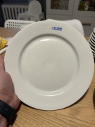 TALERZ SPOŁEM - PŁASKI - DUŻY - PRL 