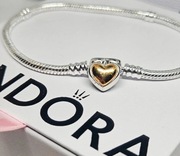 Serce bransoletka pandora 