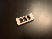 Lego Płot barierka 1x6x2 30077 biały