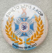 Odznaka X Lat Swieto SZPIS 2.KOP Bydgoszcz 09.06.2017 Polska