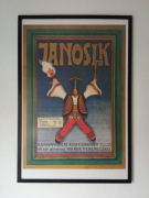 JANOSIK, oryginalny polski plakat, Krajewski, 1974, PRL